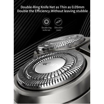 Електробритва Xiaomi Enchen Steel 3S Black/Gold Вінниця - фото 11