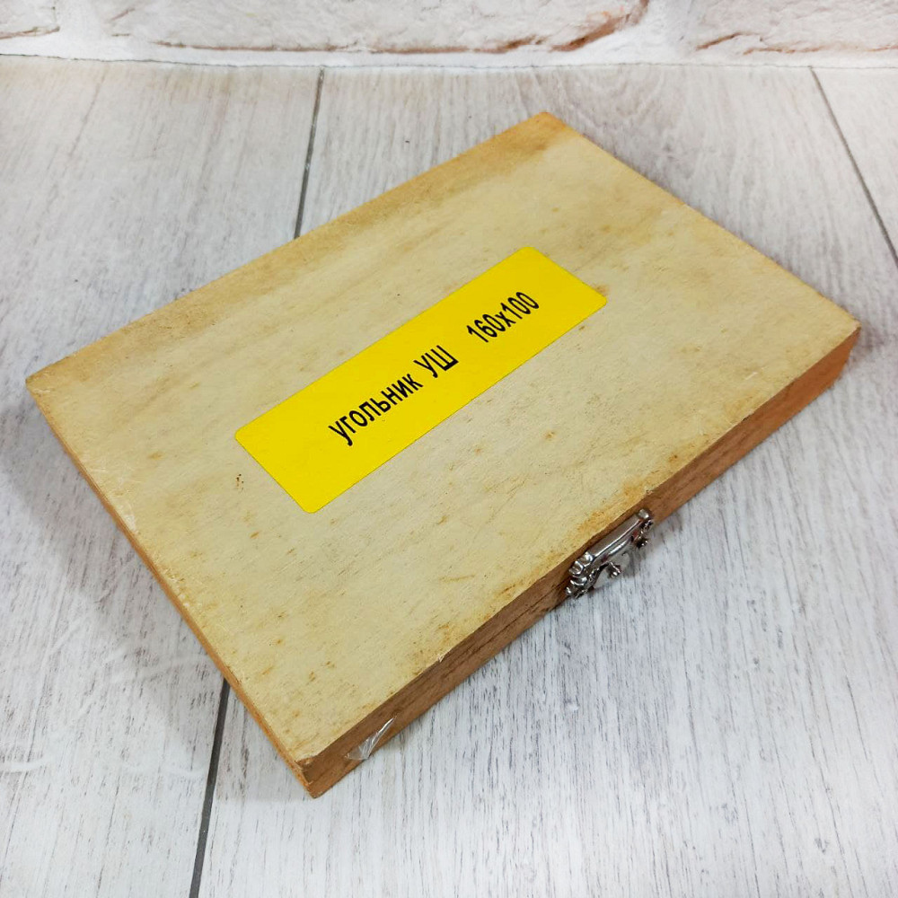 Угольник слесарный УШ 160×100 мм металлический точный ГОСТ инструмент для проверки углов 90° Харьков - изображение 5