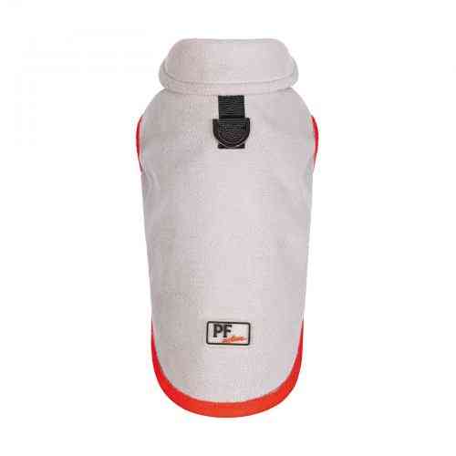 Жилет Pet Fashion Fleecy для собак серый/красный ХS2 Киев