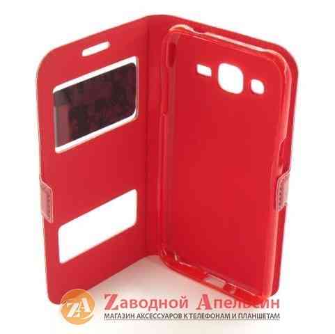 Чехол книга Samsung J2 J200 Smart Case red Одесса