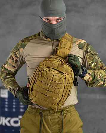 Сумка через плечо тактическая SILVER KNIGHT coyot РГ4626 Киев