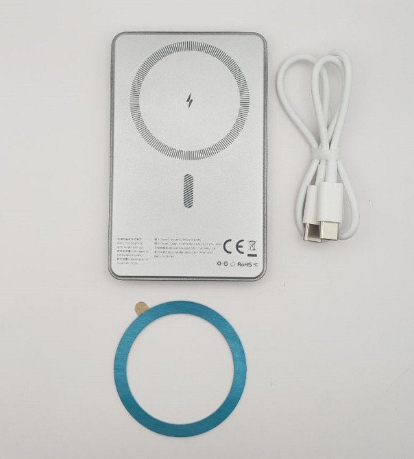 Ультратонкий беспроводной магнитный павербанк Magsafe OJD-126 (5000 мАч) Одесса - изображение 5