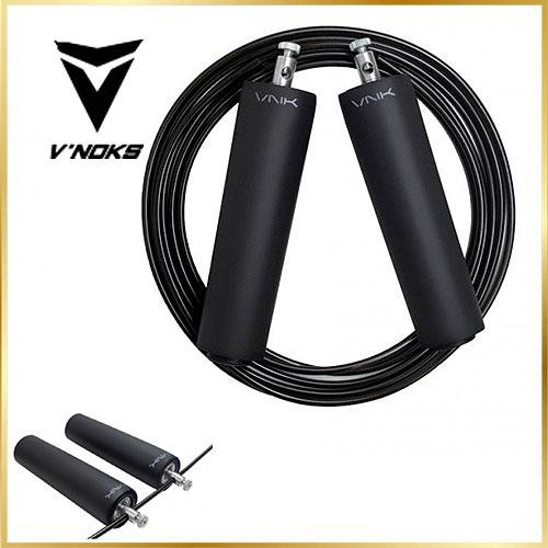 Скакалка VNK Soft Black для фітнесу кардіо тренувань боксу та розвитку витривалості Київ - фото 3