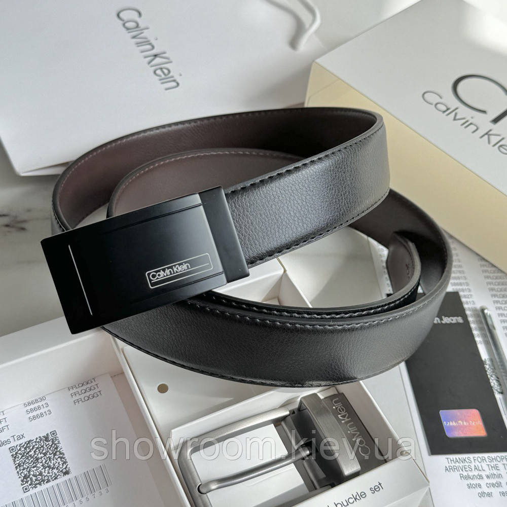 Чоловічий подарунковий набір (ремінь із двома пряжками) (408) Київ - фото 6