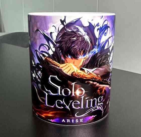 Кружка Solo Leveling Arise — Сон Джин Ву | Аниме кружка для геймера и фаната манхвы 1 Городище