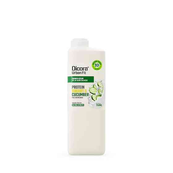 Крем для душа Протеиновый йогурт и огурец Dicora 750 мл Киев