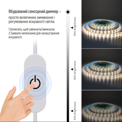 Світлодіодна стрічка ColorWay LED 3м з живленням від USB (CW-LD03) Вінниця - фото 10