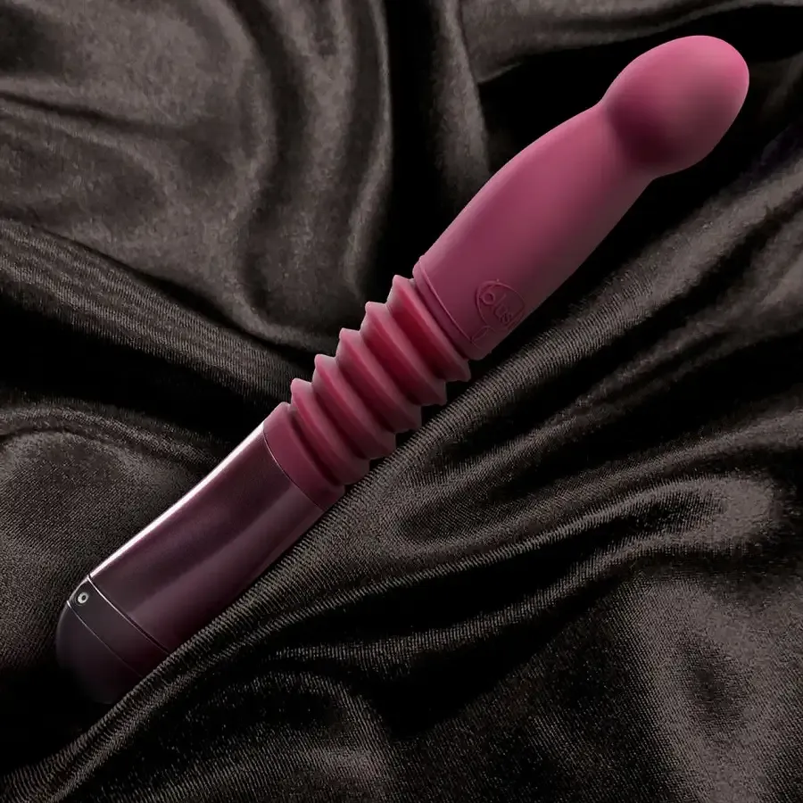Пульсатор Temptasia by Blush - Trixie Thrusting Dildo - Wine Red Львів - фото 8