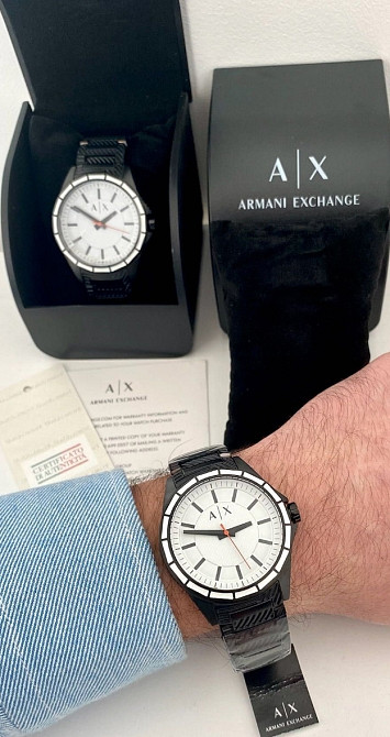 Armani Exchange Чоловічий брендовий годинник Київ - фото 3