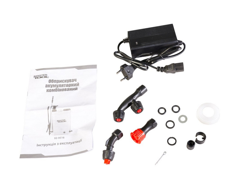 MASTERTOOL Обприскувач акумуляторний MASTERTOOL "Classic" комбінований 16 л 12V 8Ah 92-9516 Коломия - фото 2