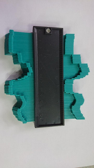 Шаблон криволінійний 120 мм Коломия - фото 1