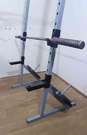 Стойки под штангу со страховкой и турником 50 на 50 мм Стойки, скамьи для жима и приседаний Киев