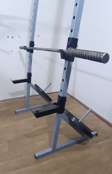 Стойки под штангу со страховкой и турником 50 на 50 мм Стойки, скамьи для жима и приседаний Киев - изображение 5