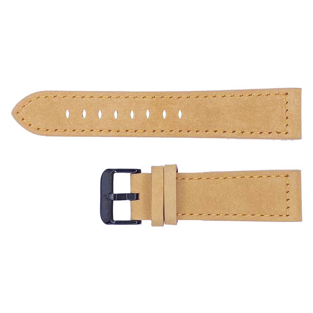 Ремінець для годинника 22 мм Нубук Хакі SBR Київ - фото 1