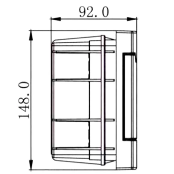 Бокс під автомати внутрішньої установки - 6 Модульний Lezard Харків