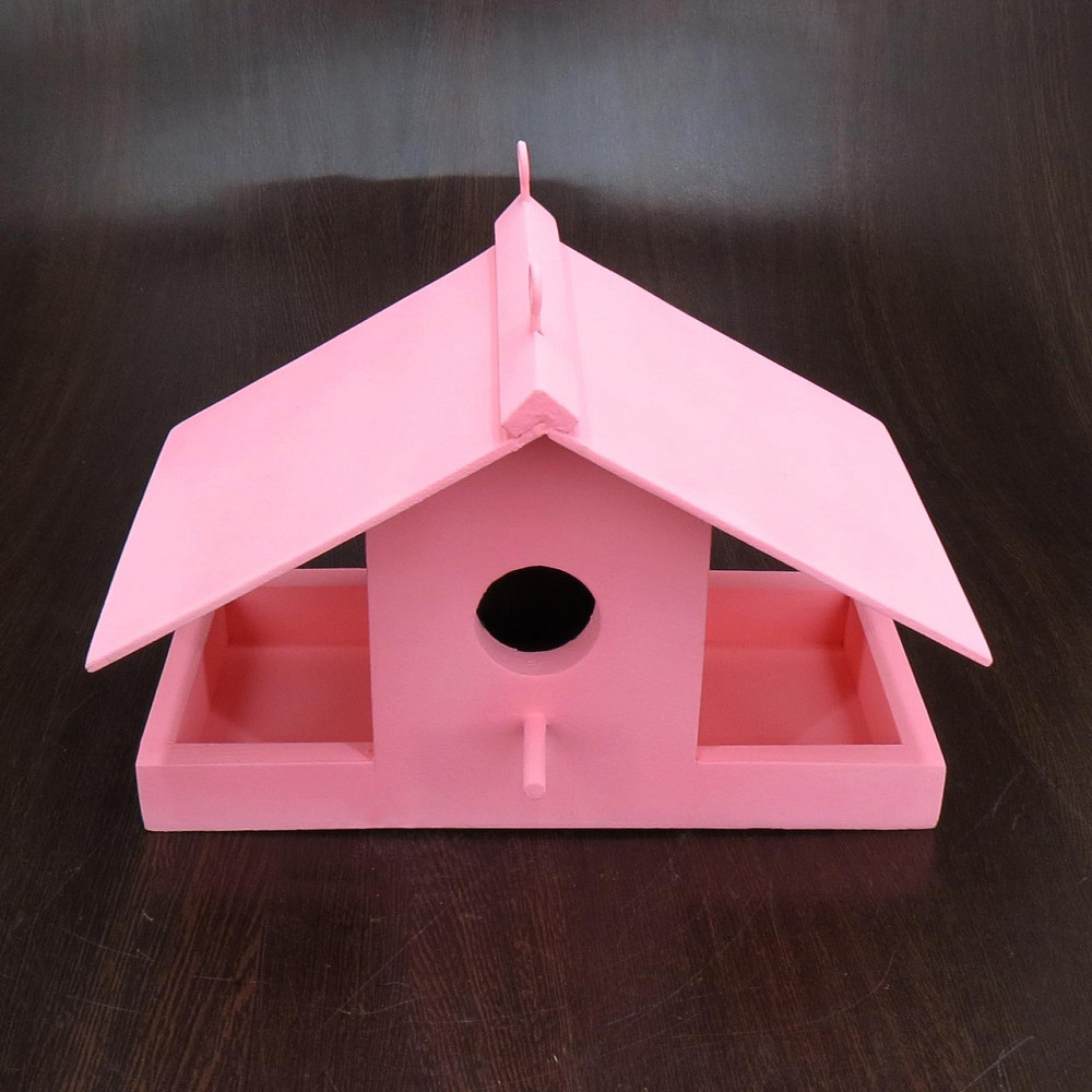 Кормушка со скворечником 