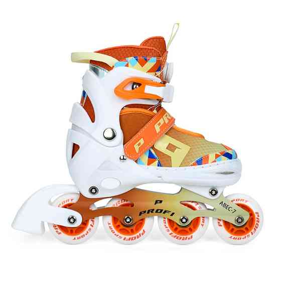 Детские раздвижные ролики A4156-M-OR, размер 35-38 Винница