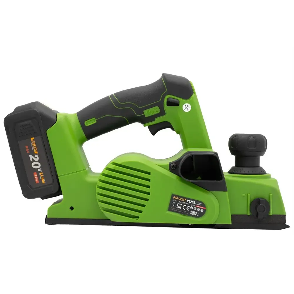 Рубанок бесщеточный аккумуляторный Procraft 12000 об мин, Аккумуляторные рубанки PE20 BL, Роубанок аккумуляторный без АКБ Львов - изображение 10