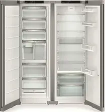 Холодильник Lodówka LIEBHERR XRFSF5245 PLUS Side by Side 185,5 cm Szara Киев - изображение 1