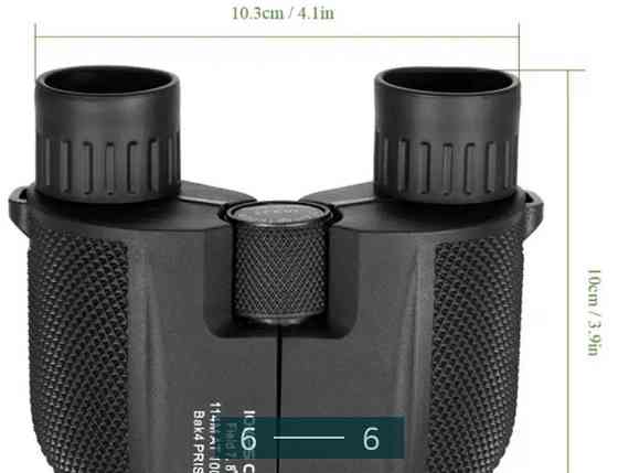 Професійний бінокль 10x25 з призмою BAK4 Київ