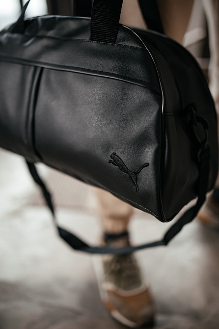 Спортивна сумка Nike для тренувань і фітнесу, Дорожня чорна сумка з плечовим ременемMasterSem Київ - фото 6