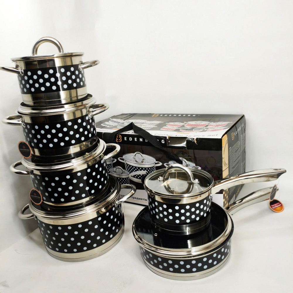 Набор кастрюль с инновационным антипригарным покрытием, Набор кастрюль с крышками для кухни PI-31 Львов - изображение 5