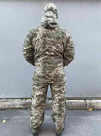 Зимний тактический мужской костюм (термостойкий и водонепроницаемый) Пиксель L Киев
