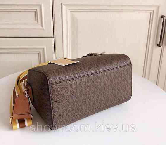 Брендовая женская сумочка саквояж MK Hayes Duffle brown Киев