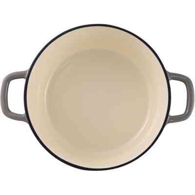 Кастрюля MasterPro Unique чавунна з кришкою 5,67 л (BGMP-3831) Винница