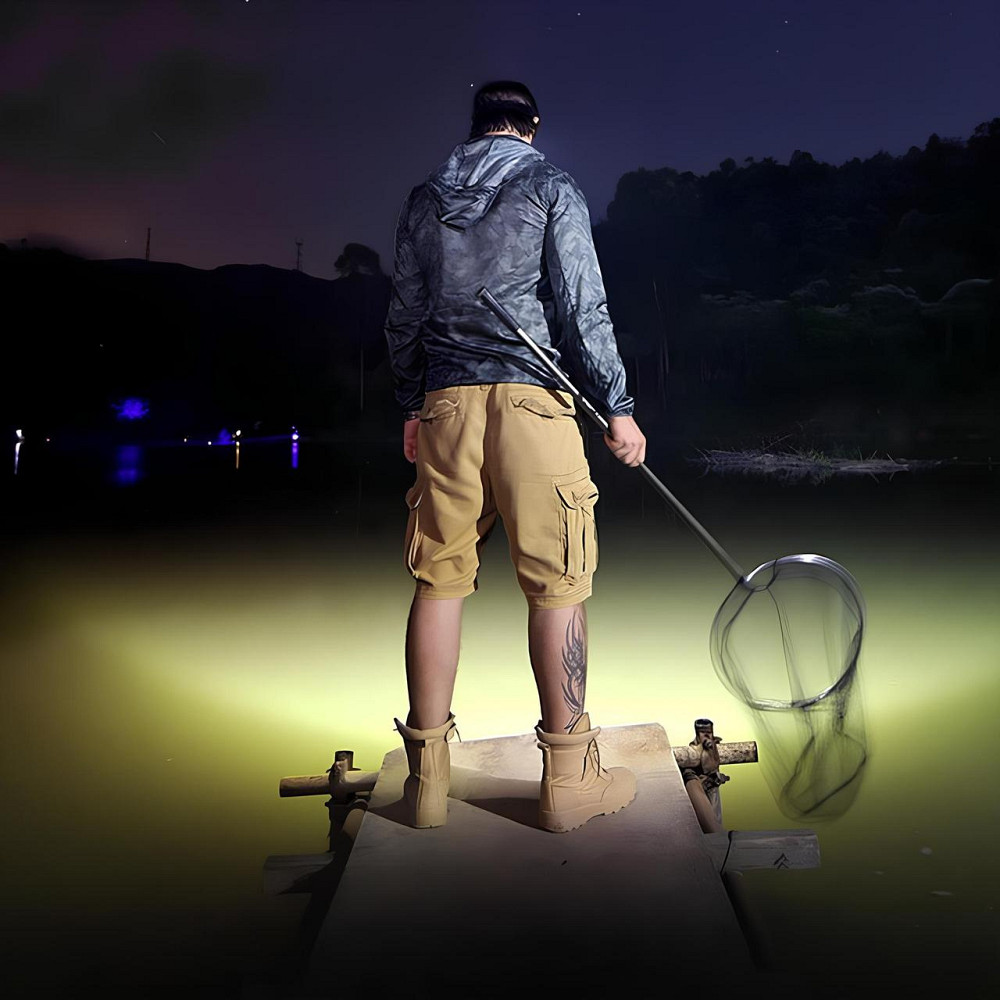 Ліхтар налобний акамуляторний, 5 діодів, Smarter / Ліхтар на голову / Світлодіодний ліхтар / Ліхтарик від USB Київ - фото 6