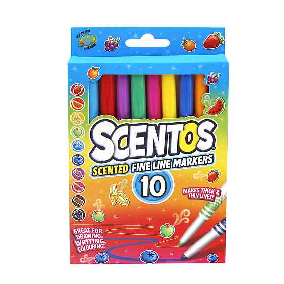 Набір Ароматних Маркерів Для Малювання - Тонка Лінія Дніпро