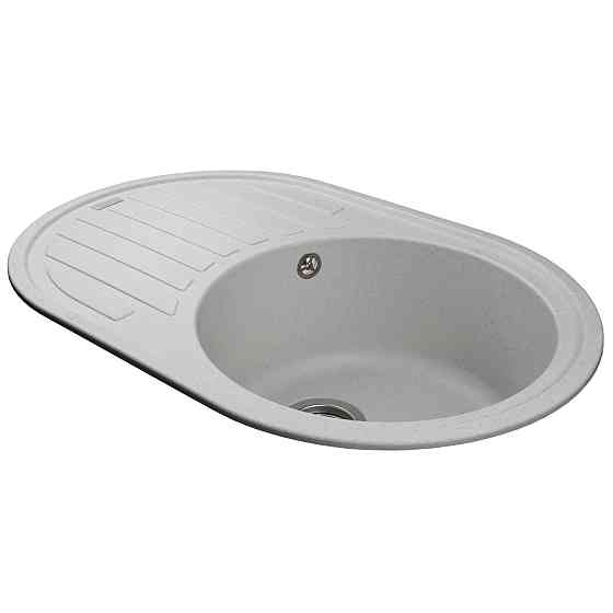 Гранитная мойка Globus Lux OHARA жемчужный 770х500мм (000022415) Киев