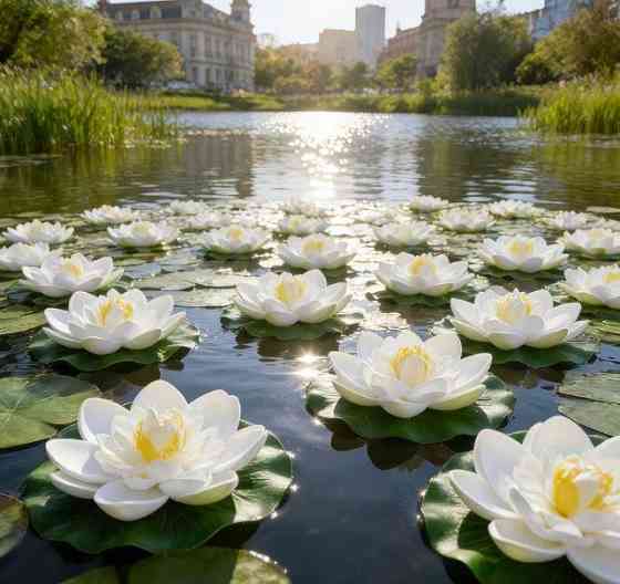 ШтучнІ декоративні лілії для ставка 5 шт. Одеса