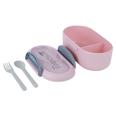 Ланч-бокс дитячий Kite з розділювачем 1000 мл, рожевий (K23-185-3) Вінниця - фото 3