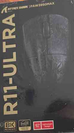 Новинка 2025! ATTACK SHARK R11 ULTRA  49г  8000гц 42000dpi. Харків