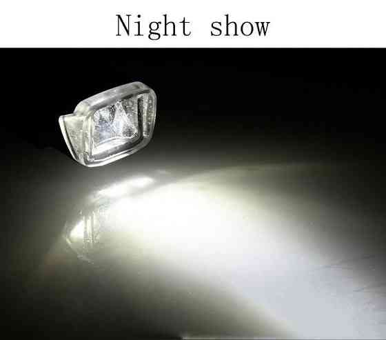 Велосипедный индукционный фонарь со звонком 120дБ 1800мАч HJ-047B Киев