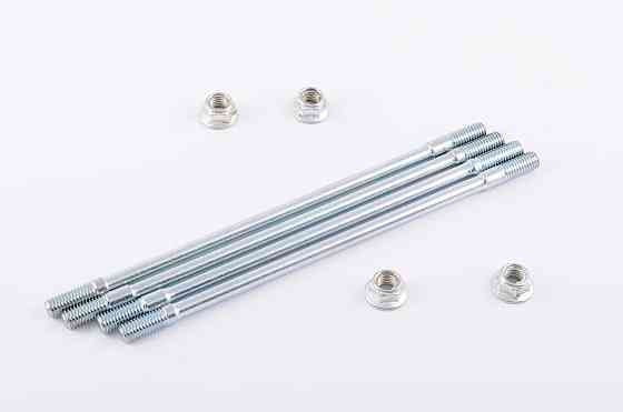 Шпильки цилиндра (4шт) скутер 4 Т китай 125/150 (+гайки) Мукачево