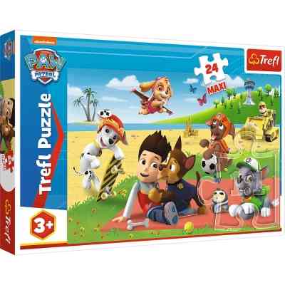Пазл Trefl Maxi Paw Patrol Веселье на одеяле 24 элемента (5900511143461) Винница