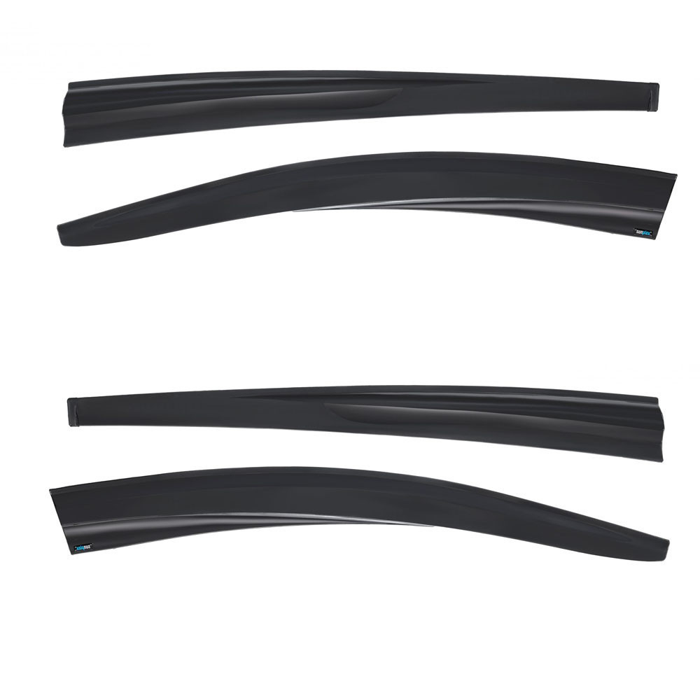 Дефлектори вікон (вітровики) Renault Sandero 2021-2023, 4шт, SunPlex, хетчбек, на скотчі Вінниця - фото 2