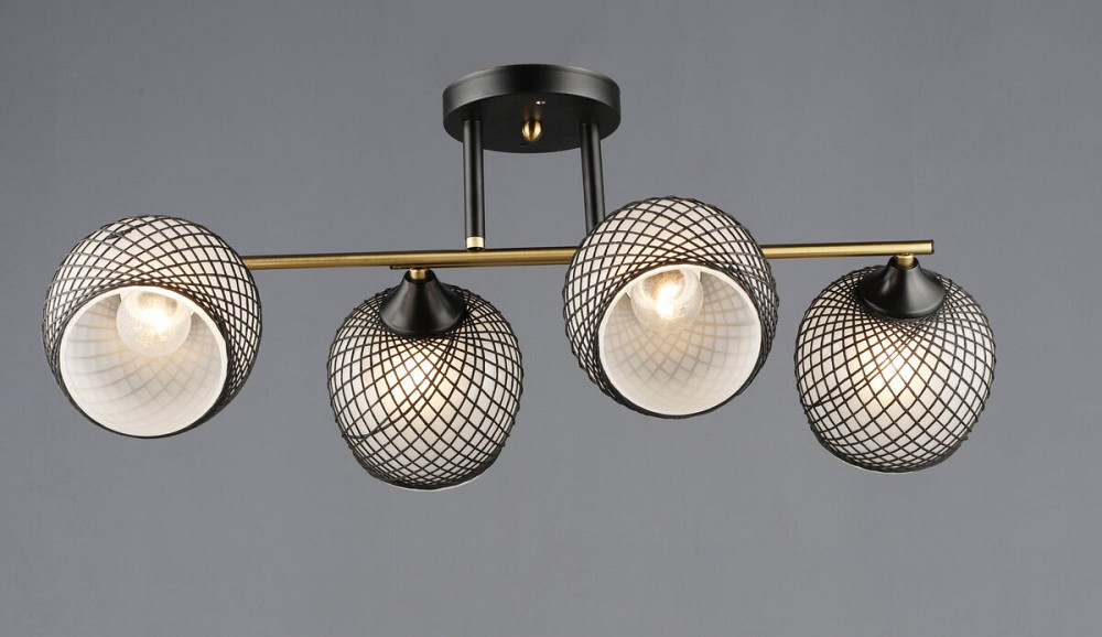 VALESO Люстра B A4436/4 мідь+чорний Коломыя - изображение 1