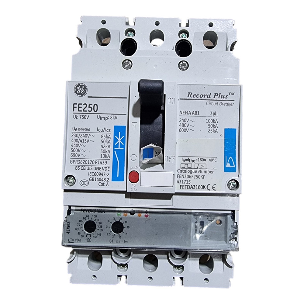 Автоматичний вимикач FEN306F250KF 250A 3P Луцк - изображение 1