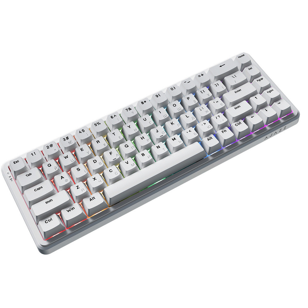 Клавіатура Ajazz AK680 Max Magnetic Switch White (AK680-WM-W-A) ( Білий ) Харьков - изображение 2