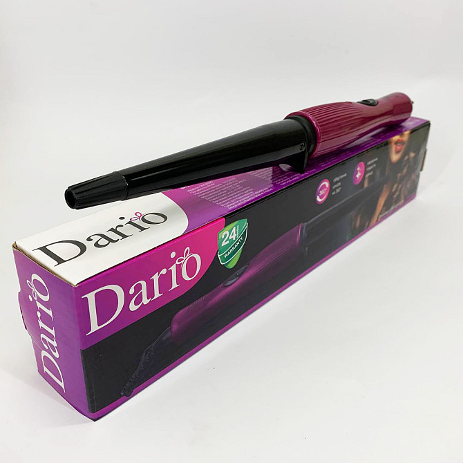 Современные щипцы для завивки волос Dario, Щипцы для завивки и объема Плойки объема волос BR-30 Львов - изображение 5