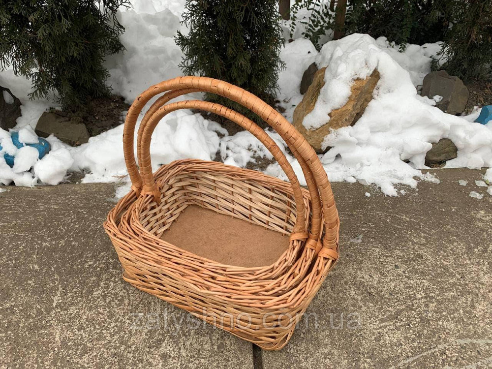 Набір плетених кошиків Київ - фото 7