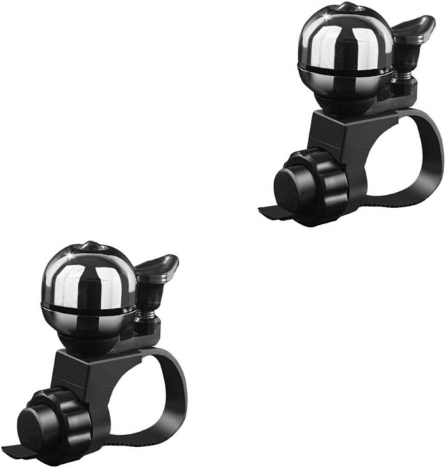 Звонок для велосипеда, вело звонок ударный Feel Fit LD-006 серый Бровары - изображение 4