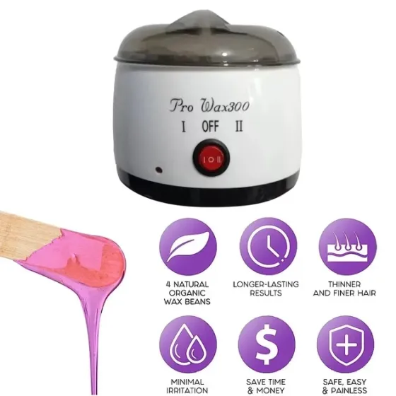Воскоплав Pro-Wax 300 для гарячого воску, нагрівач воску для депіляції, професійний воскоплав Київ