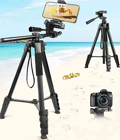 Професійний штатив тринога 177 см з горизонтальною штангою в чохлі. Харків