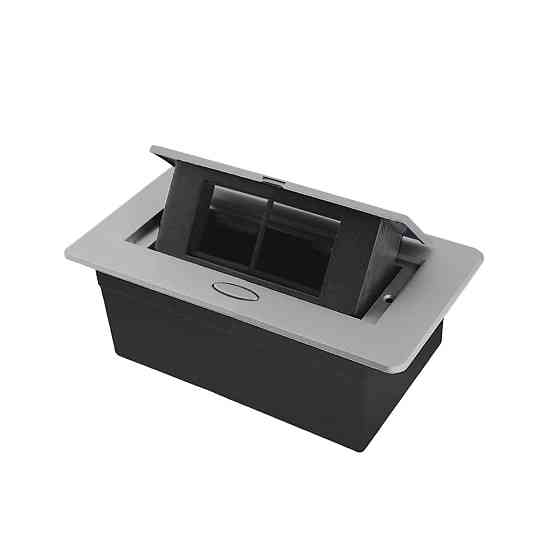 LIVOLO Розетковий люк LIVOLO срібний, вбудований у стільницю, меблевий пустий корпус без розето Коломыя