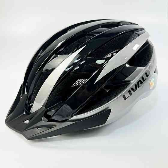 Захисний шолом Livall MT1 NEO (M) Black Grey (54-58см), акустика, мікрофон, сигнали поворотів та стопів, додаток, пульт BR80, Bluetooth (LIV-T0MT1N-62 Київ