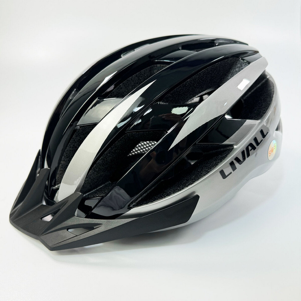 Захисний шолом Livall MT1 NEO (M) Black Grey (54-58см), акустика, мікрофон, сигнали поворотів та стопів, додаток, пульт BR80, Bluetooth (LIV-T0MT1N-62 Київ - фото 3